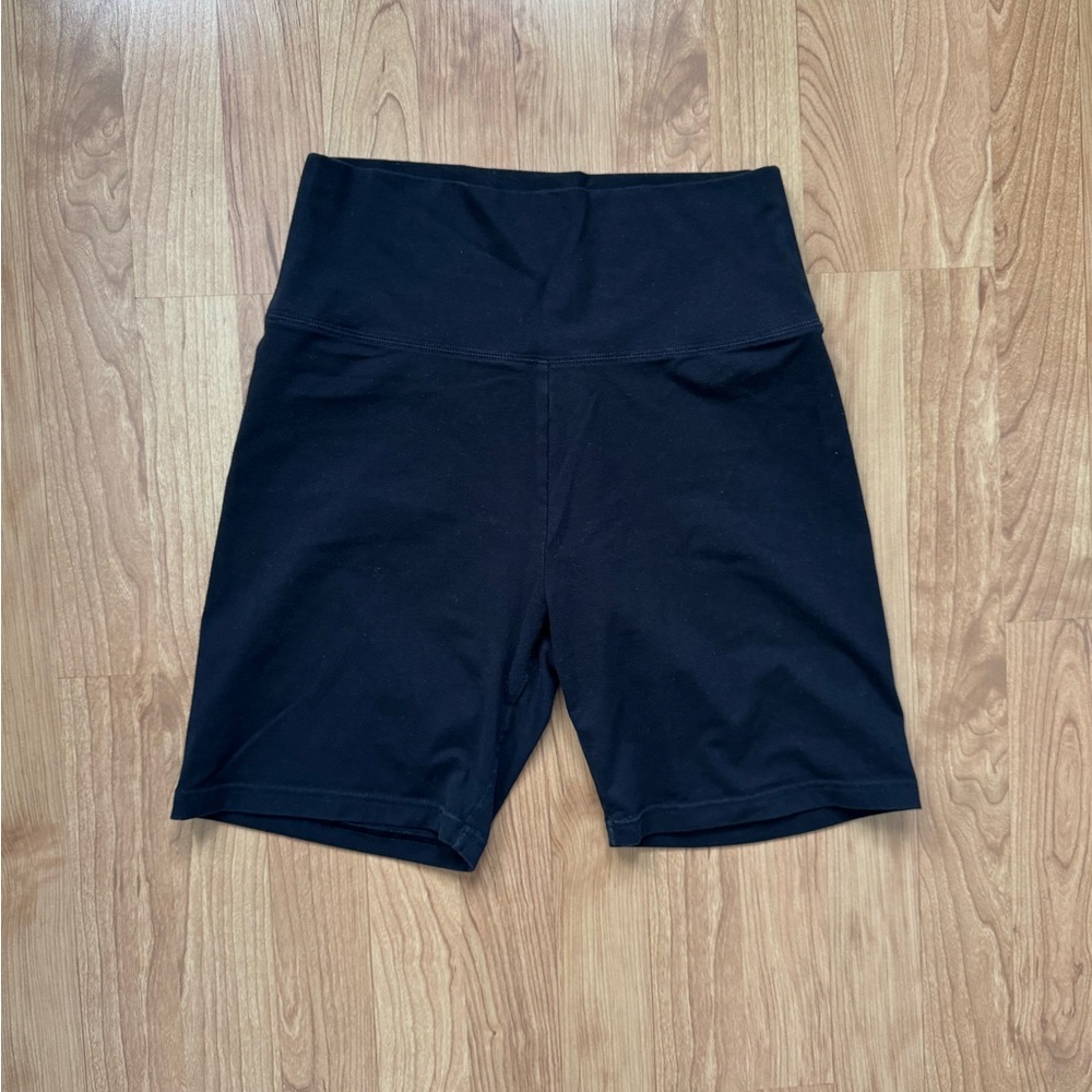 aerie offline cotton biker shorts